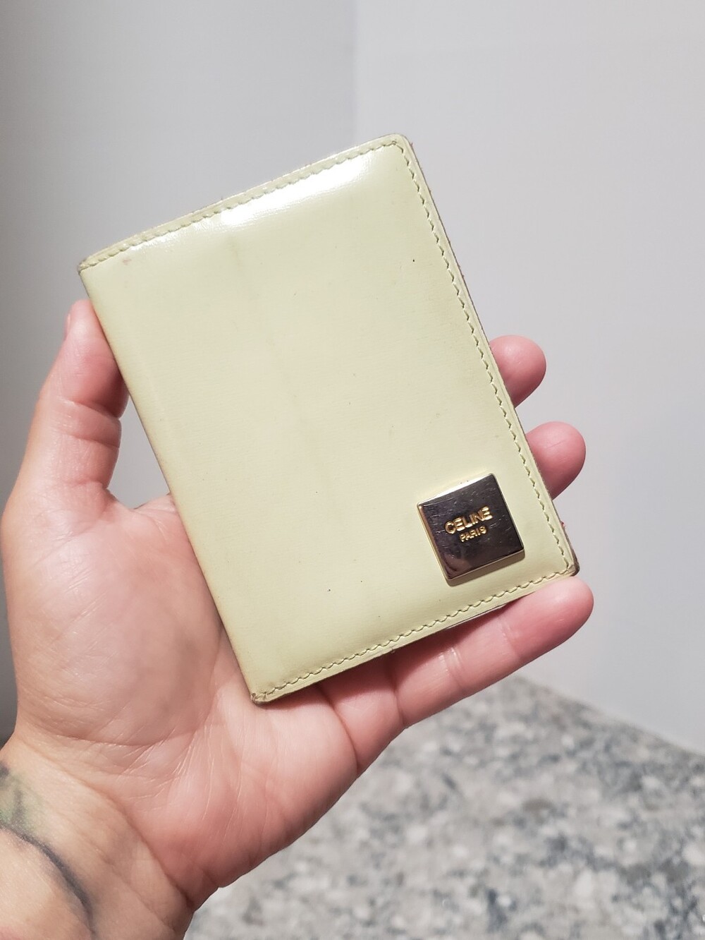 Celine Paris Bifold I.D Card Holder - Picture 8 of 8